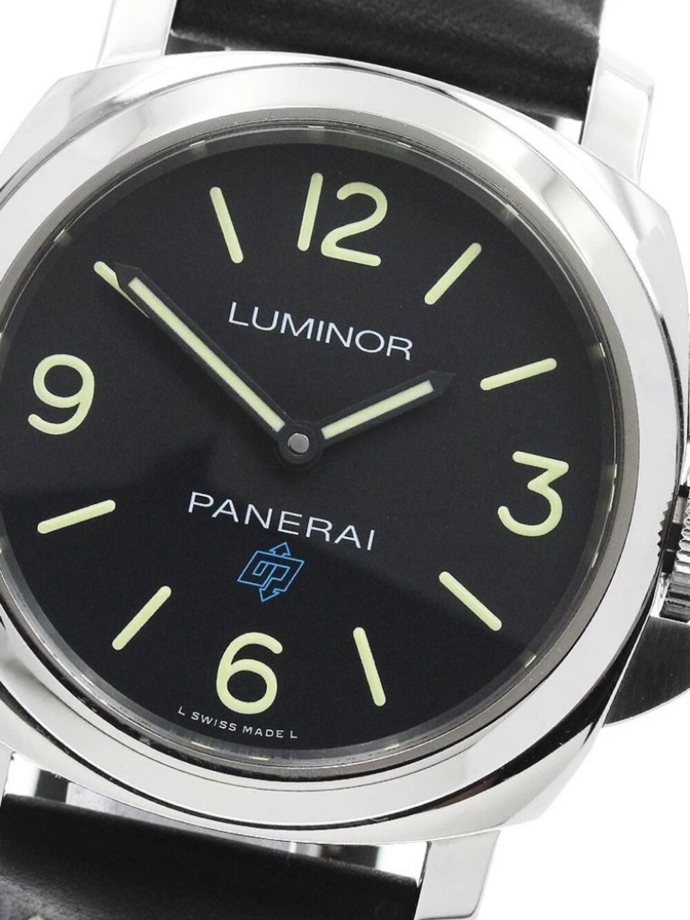 PANERAI Luminor base logo PAM00774 black Dial Hand Winding Men's Watch_965765